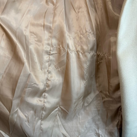 Lulus Harriet Long Double-Breasted Tan Coat, size XS - Picture 12 of 12